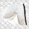 FIGHT-FIT - Pantalones Cortos de Fitness / Blanco