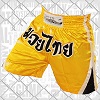 FIGHT-FIT - Muay Thai Shorts / Gelb / Small