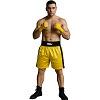 FIGHT-FIT - Boxing Shorts / Boxhosen / Gelb-Schwarz / Medium