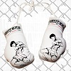 FIGHTERS - Mini Boxhandschuhe / Muay Thai / Weiss