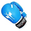 FIGHTERS - Guantes de boxeo para niños / Attack / 6 oz / Azul