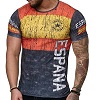 FIGHTERS - T-Shirt / Spagna-España / Rosso-Giallo-Nero