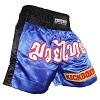 FIGHTERS - Shorts de Muay Thai / Kickboxing / Bleu