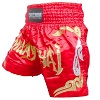FIGHTERS - Pantalones Muay Thai / Rojo-Oro