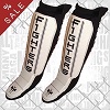 FIGHTERS - Instep & Shin Guard / Neoprene / White