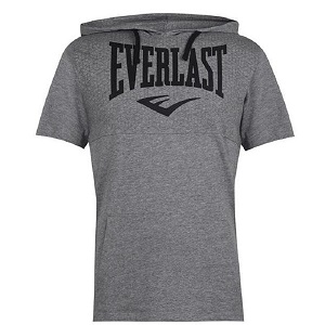 Everlast - Hooded T-Shirt / Grau / Small