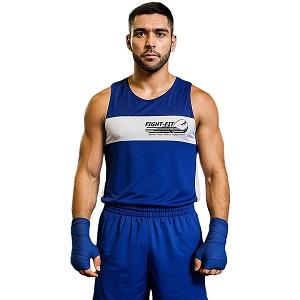 FIGHT-FIT - Boxing Shirt / Blau / Small
