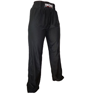 FIGHTERS - Pantalones de kickboxing / Lycra / Negro / Large