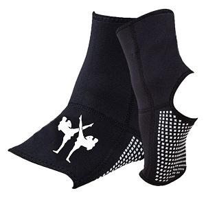 FIGHTERS - Kn&ouml;chelschoner / Anti-Slip / Schwarz / Small