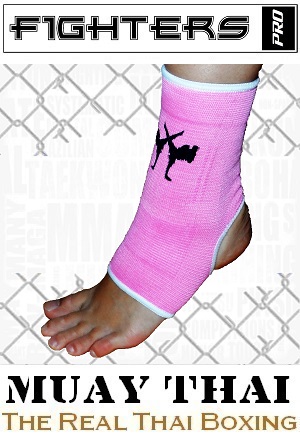 FIGHTERS - Knöchelschoner / Ankle Guard / Pink / XS