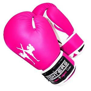 FIGHTERS - Gants de boxe pour enfants / Attack / 6 oz / Rose