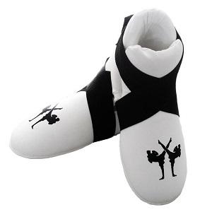 FIGHTERS - Calzari parapiedi / Sparring / Bianco / Medium