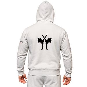 FIGHTERS - Hoody / Striker / Weiss / Medium