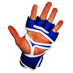 FIGHTERS - MMA Handschuhe / Elite / Blau / Large