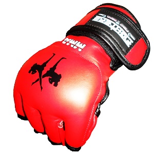 FIGHTERS - Gants MMA / Elite / Rouge / Large