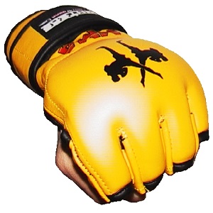 FIGHTERS - Guantes MMA / Elite / Amarillo / Medium