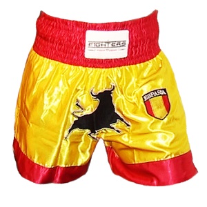 FIGHTERS - Shorts de Muay Thai / Espagne / XL