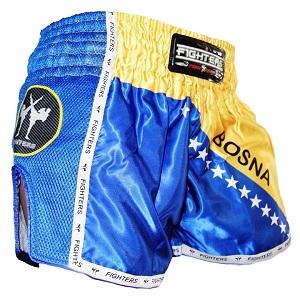 FIGHTERS - Muay Thai Shorts / Elite / Bosnien-Bosna / XL
