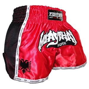 FIGHTERS - Short de Muay Thai / Elite / Albanie-Shqipëri / XS