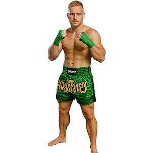 FIGHTERS - Muay Thai Shorts / Grün / Small