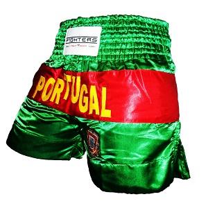 FIGHTERS - Shorts de Muay Thai / Portugal / Medium