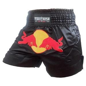 FIGHTERS - Pantalones Muay Thai / Bulls / Negro / Medium