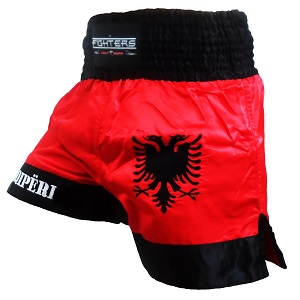 FIGHTERS - Short de Muay Thai / Albanie-Shqipëri / Small