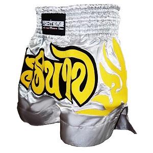 FIGHTERS - Muay Thai Shorts / Silver-Grey / XL