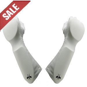 FIGHT-FIT - Forearm Guard / Protector / White / Medium