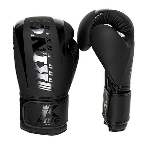 KING PRO - Guantoni da Boxe / KPB REVO 4 / Nero / 12 oz