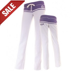 Venum - Pantaloni da Jogging / Ipanema / Bianco-Viola / Medium