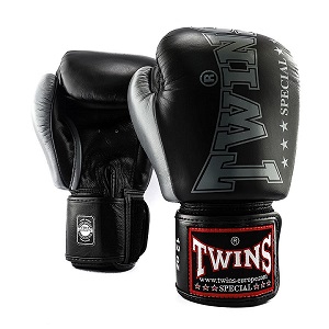 Twins - Guantes Boxeo / BGVL-8 / Negro / 14 oz