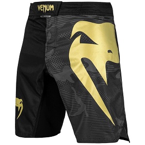 Venum - Fightshorts MMA Shorts / Light 3.0 / Negro-Oro / Large