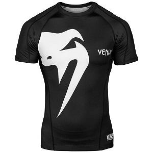 Venum - Rashguard / Giant / Maniche corte / Nero / XL