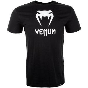 Venum - Camiseta / Classic / Negro-Blanco / Medium