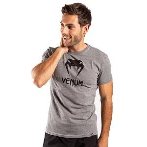 Venum - Camiseta / Classic / Gris-Negro / Large