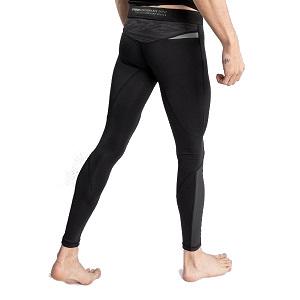 Venum - Pantaloni a compressione / Tempest 2.0 / Nero-Grigio / Small