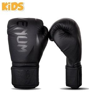 Venum - Gants de Boxe / Challenger 2.0 Kids / Noir-Noir / 4 oz