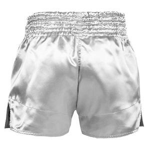 Venum - Muay Thai Shorts / Classic / Silber-Schwarz / XL