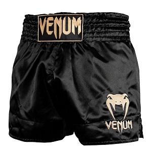 Venum - Muay Thai Shorts / Classic / Schwarz-Gold / XL