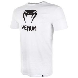 Venum - Camiseta / Classic / Blanco-Negro / Large