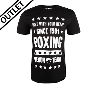Venum - Camiseta / Boxing Origins / Negro / Large